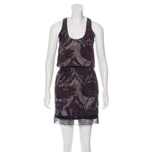 Robert Rodriguez Silk Ikhat Print Racerback Dress Size 4